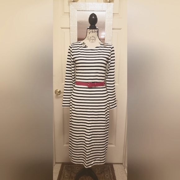 J.Crew Long Sleeve Striped Dress - Picture 3 of 6